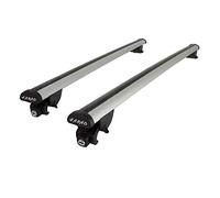 Barre portatutto FARAD BEAMAR in alluminio compatibili con AUDI A4 AVANT (B8) dal 2008 al 2015 con corrimani bassi railing integrati