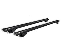 Barre portatutto FARAD BM + IRON2 in acciaio compatibili con BMW SERIE 5 TOURING (F11) dal 2010 in poi con corrimani bassi railing integrati