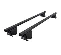 Barre portatutto FARAD HILO + IRON4 in acciaio compatibili con SUBARU FORESTER dal 2008 al 2012 con corrimani alti, railing aperti