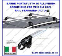 BARRE PORTATUTTO FL ALLUMINIO PER CITROEN C5 SW 2001>2017RAILS ALTI GV