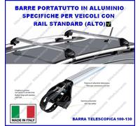 BARRE PORTATUTTO FL ALLUMINIO PER LANCIA MUSA 2004>2012 RAILS ALTI GV