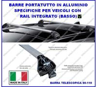 BARRE PORTATUTTO FL ALLUMINIO PER MG S5 2025> RAILS BASSI GV
