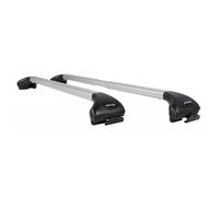 BARRE PORTATUTTO IN ACCIAIO MENABO ARIETE 120 CM 75 KG RAILS CHIUSI REGOLABILI