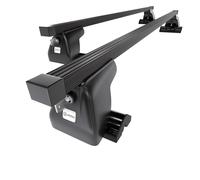 Barre portatutto in acciaio per Citroen Jumpy II Van 4, 5p (2007-2016) O nero