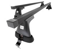 Barre portatutto in acciaio per Volvo S60 Berlina 4p (2010-2018) O nero