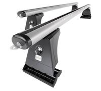 Barre portatutto in alluminio per Ford Transit Courier Van (2014-2023) A argento