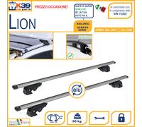 BARRE Portatutto K39 Portabagagli Portapacchi Saab 9-3 SportHatch (2002>2013)