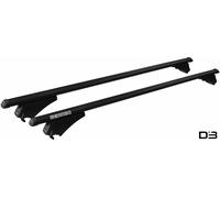 BARRE PORTATUTTO MENABO TIGER BLACK XL PER JAGUAR F-PACE (X761) 5P DAL 2016