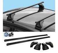 BARRE PORTATUTTO MERCEDES CLASSE B DAL 02/2019-NORDRIVE "EVOS QUADRA" ACCIAIO