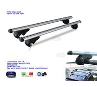 Barre Portatutto per 2 3 5 da 2008> set per tetto auto alluminio pacchi barra