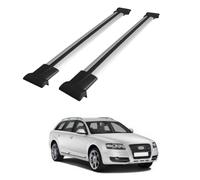 Barre portatutto per Audi A6 Allroad C5-C6 (1999-2011) traverse grigie, 2 pezzi