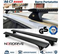 Barre Portatutto Per Audi A6 C7 Avant ORIGINALI Nordrive EVOS Silenzio TÜV-GS