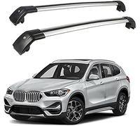 Barre Portatutto per BMW X1 F48 2016-2020 Antiruggine Barre Portapacchi Barre portatutto da Tetto Tetto Portapacchi Barra Alluminio