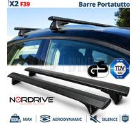 Barre Portatutto Per Bmw X2 F39 ORIGINALI Nordrive Nere EVOS Silenzio TÜV-GS