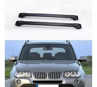 Barre Portatutto per BMW X3 E83 2003-2011 Antiruggine Barre Portapacchi Barre portatutto da Tetto Tetto Portapacchi Barra Alluminio