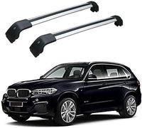 Barre Portatutto per BMW X5 F15 2014-2018 Antiruggine Barre Portapacchi Barre portatutto da Tetto Tetto Portapacchi Barra Alluminio