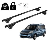 Barre Portatutto Per Citroen Berlingo Multispace 2008-2018 Tetto Con Corrimano