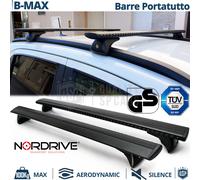 Barre Portatutto Per Ford B-Max ORIGINALI Nordrive EVOS Silenzio TÜV-GS Allumini