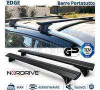 Barre Portatutto Per Ford Edge ORIGINALI Nordrive Nere EVOS Silenzio TÜV-GS