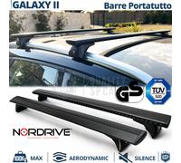 Barre Portatutto Per Ford Galaxy 2 ORIGINALI Nordrive Nere EVOS Silenzio TÜV-GS