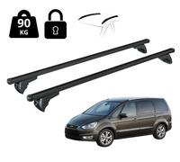 Barre Portatutto Per Ford Galaxy Seconda Serie 2006-2015 Tetto Con Corrimano