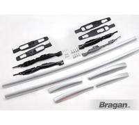 Barre Portatutto Per Ford Kuga 2012+ 4X4 Auto Tubo Alluminio