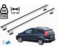 BARRE PORTATUTTO PER MAZDA 5 CINQUE PORTE 2005-2010 ALTA PORTATA CARICO PESANTE
