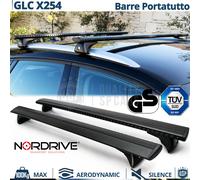 Barre Portatutto Per Mercedes GLC X254 ORIGINALI Nordrive Nere EVOS Silenzio TÜV