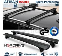 Barre Portatutto Per Opel Astra H Sports Tourer ORIGINALI Nordrive EVOS Silenzio