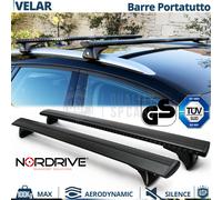 Barre Portatutto Per Range Rover Velar ORIGINALI Nordrive Nere EVOS Silenzio TÜV
