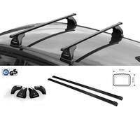 BARRE PORTATUTTO PER RENAULT CAPTUR DAL 2013 NORDRIVE "EVOS QUADRA" ACCIAIO
