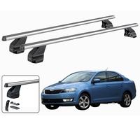 BARRE PORTATUTTO PER SKODA RAPID (NH3) BERLINA 4 PORTE 12-19 MENABO ALLUMINIO