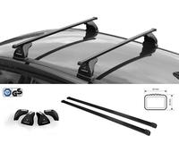 BARRE PORTATUTTO PER TOYOTA C-HR DAL 12/2016 NORDRIVE "EVOS QUADRA" ACCIAIO