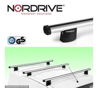 BARRE PORTATUTTO PER VOLKSWAGEN ID.BUZZ DAL 2023- NORDRIVE KARGO PLUS 3x135 cm