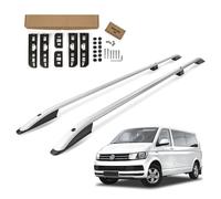 Barre portatutto per Volkswagen VW Multivan (T6) H1 CORTO 2015-2019 Argento
