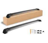 Barre portatutto Portapacchi 2PCS Cross Bar per Tesla per Modello 3 per Highland 2020-2026 + con Serratura Portapacchi sul Tetto Bagagli Cargo Heavy Duty