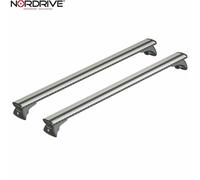 NORDRIVE - Silenzio In-Rail, set completo barre portatutto in alluminio - M -...