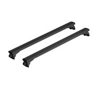 Barre portatutto portapacchi alluminio nero 108cm Silenzio profilo integrato