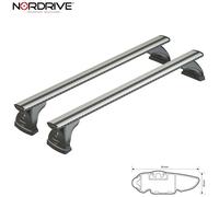 Barre portatutto portapacchi alluminio silenzio Renault Clio IV dal 2012