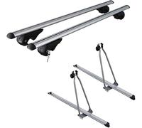 Barre portatutto Portapacchi Auto (con corrimano) Brio + 2 Portabici Top Bike per Mini Countryman (F60) 17>