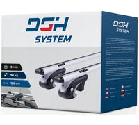 Barre portatutto portapacchi BARRE per Mazda 626 SW 1988-1991 max 90 kg 120 cm