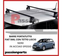 BARRE PORTATUTTO PORTAPACCHI FIAT 500L 500 L DAL 2012 TETTO LISCIO LA PREALPINA