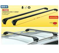 BARRE PORTATUTTO PORTAPACCHI GEV + KIT NISSAN MURANO DAL 2003 IN POI CON RAILING