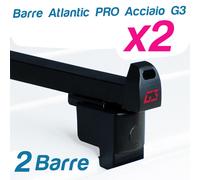 BARRE PORTATUTTO PORTAPACCHI HYUNDAI H1 2 BARRE MAX 100 Kg G3 + FIX