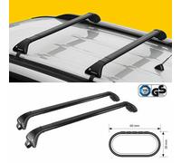 BARRE PORTATUTTO PORTAPACCHI NORDRIVE CON CHIAVE HONDA ACCORD 2003>2013 CON RAIL