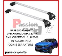 BARRE PORTATUTTO PORTAPACCHI OPEL GRANDLAND X DAL 2017 IN POI FABBRI ALLUMINIO