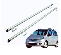 BARRE PORTATUTTO PORTAPACCHI PER TOYOTA YARIS VERSO 1999-2005 ALLUMINIO