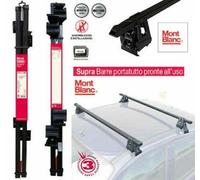 BARRE PORTATUTTO PORTAPACCHI PREMONTATE AUTO SUPRA FIAT PUNTO 5 PORTE 1999>2010