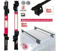 BARRE PORTATUTTO PORTAPACCHI PREMONTATE SUPRA TOYOTA YARIS DAL 2011 DAL 2019