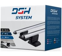Barre portatutto portapacchi PUNTI per Porsche PANAMERA BERLINA 2009-2016 135 cm